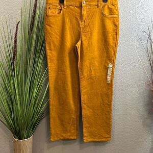B7/1 Thereabouts corduroy adjustable waist high-rise straight juniors 20.5 P